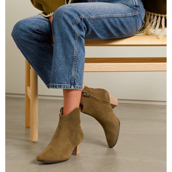 Isabel Marant Dicker Boots Brown 8 - Picture 2 of 13